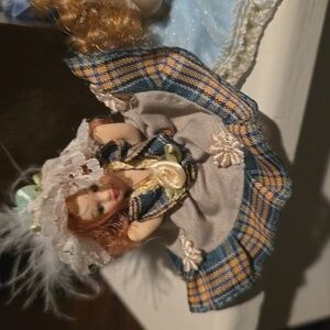 Miniature porcelain dolls